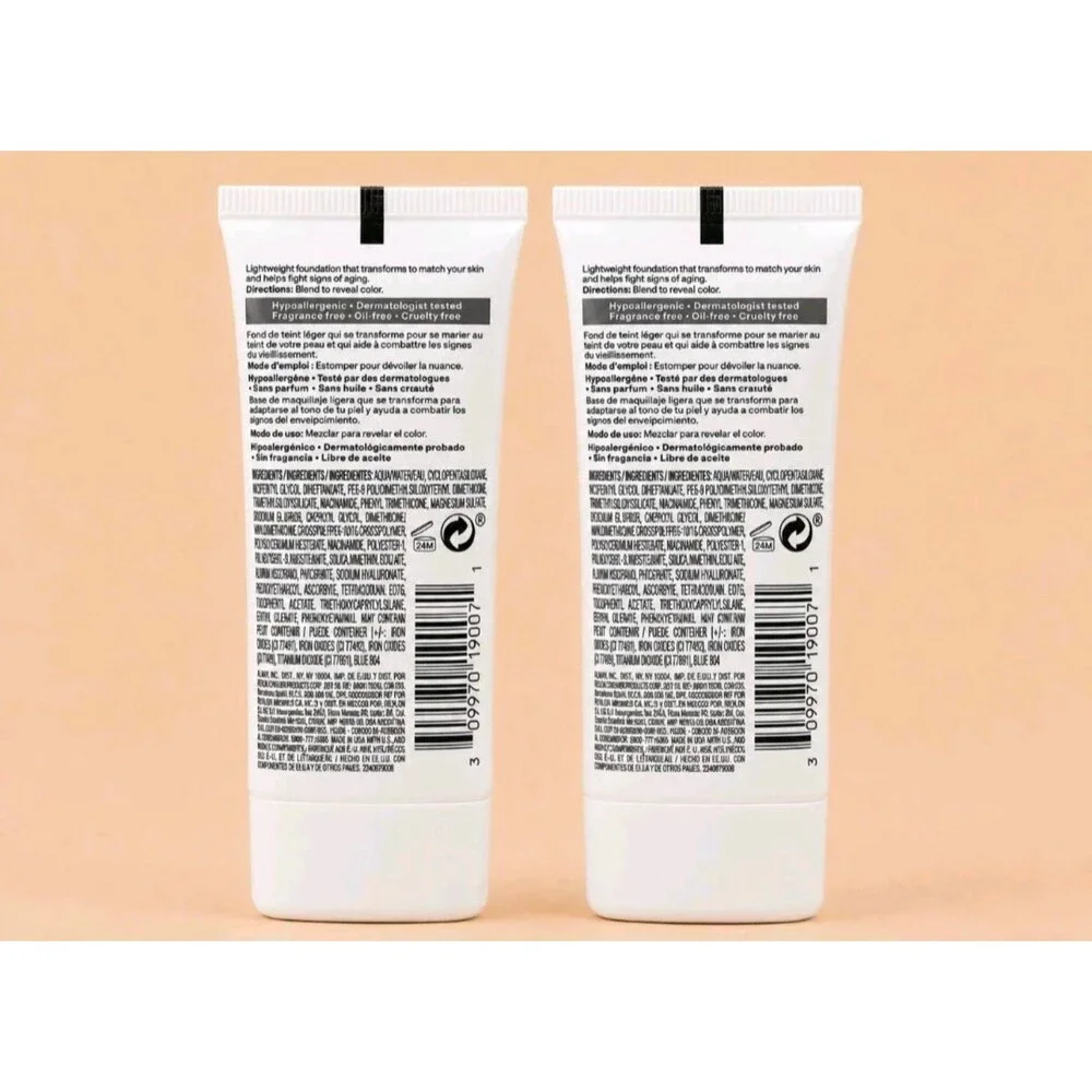 Almay Ageless Smart Shade Foundation 700 Spice 1oz/30mL Bundle of 2 New
